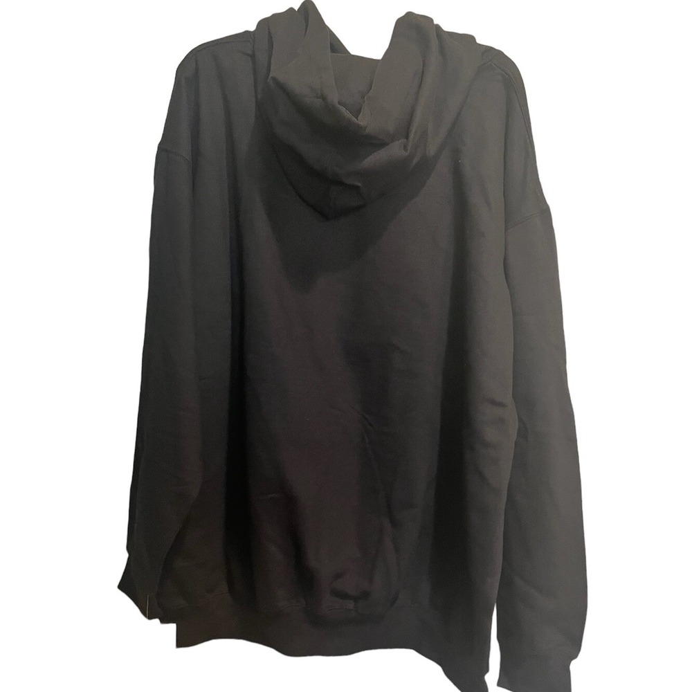 Mossy Oak Yukon Men's Hoodie 2XL Black  Cotton Blend Hand warmer Pocket NWT - Picture 2 of 5